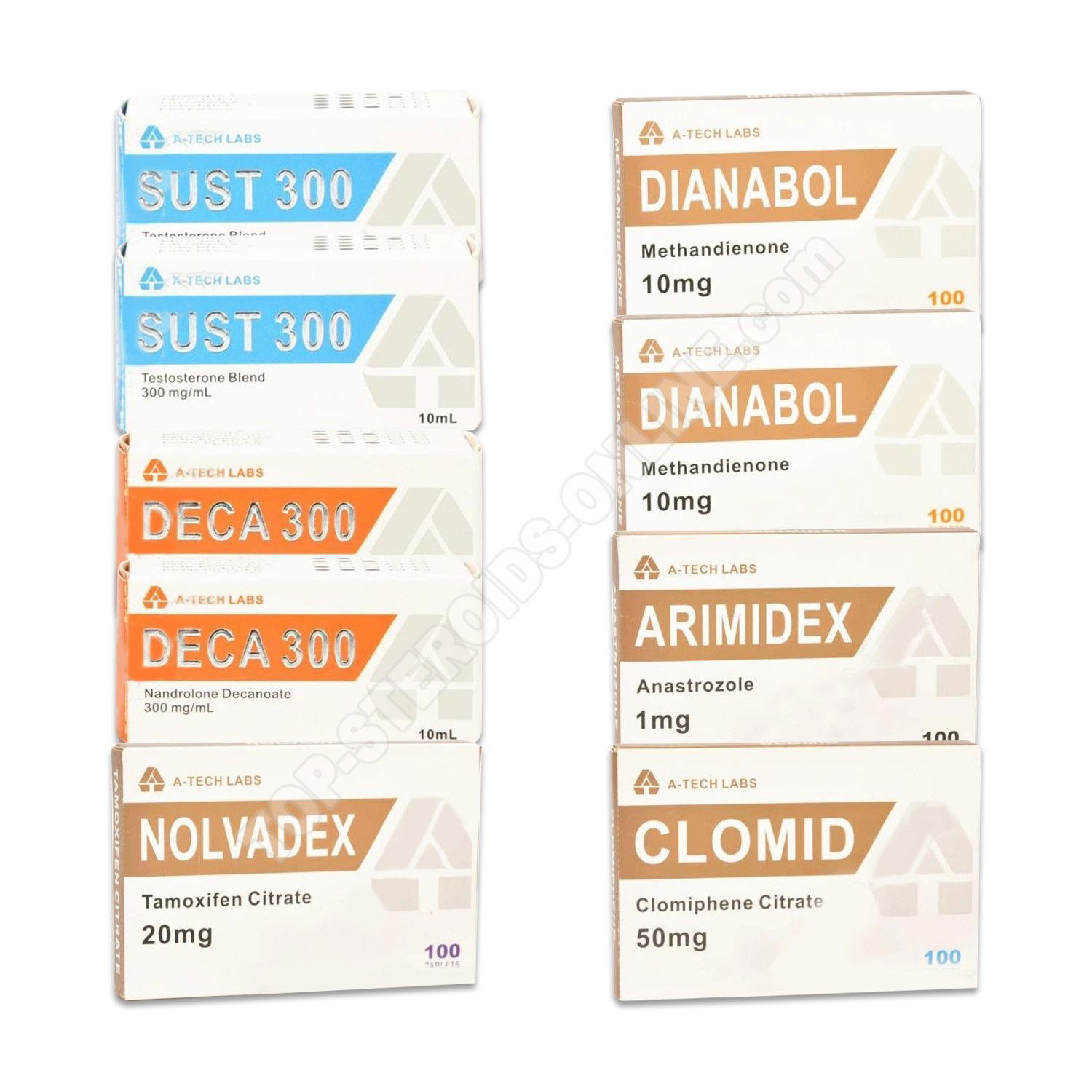 Pack Prise De Masse LEVEL III INJECT SUSTANON DECA DIANABOL 8