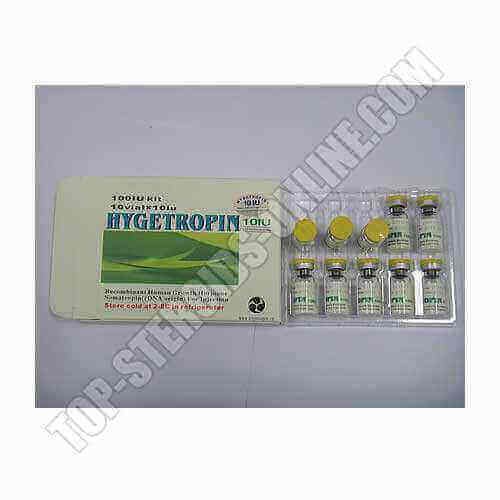 Souprava Hygetropin HGH 100 IU = 10 injekční lahvička s 10 IU