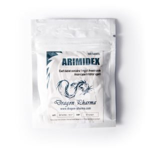 Anti Estrógeno Arimidex Dragon Pharma