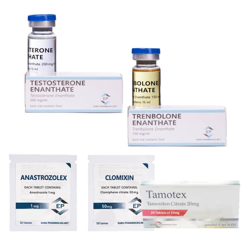 PAQUETE DE GANANCIA DE MASA SECA - Enantato de testosterona + Enantato de trembolona (10 semanas) Euro Pharmacies