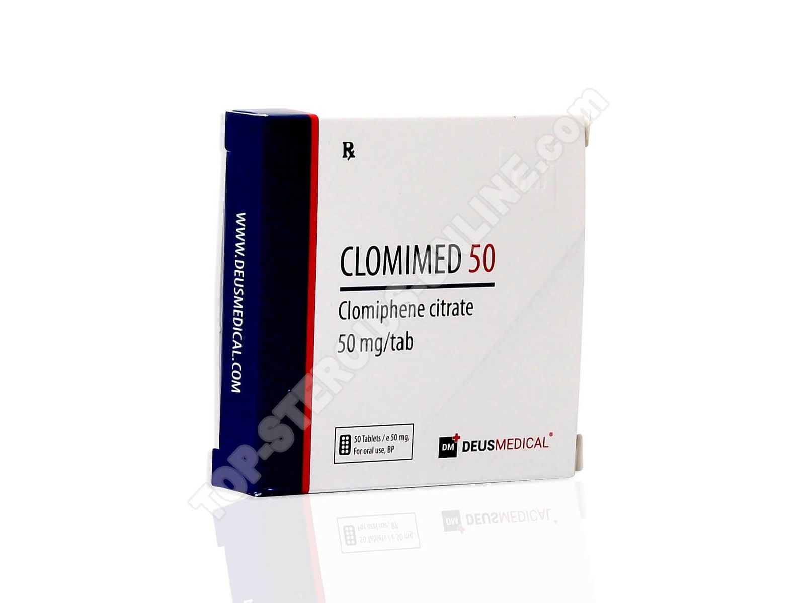 Clomimed 50 (clomiphene Citrate) - 50tabs Of 50mg - Deus-medical - Top 