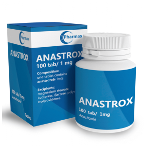 ANASTROX - Anastrozole 1mg 100tabs - PHARMAX - Obrázek 1