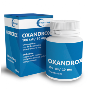 OXANDROX - Oxandrolone 10mg 100tabs - PHARMAX - Imagem 1