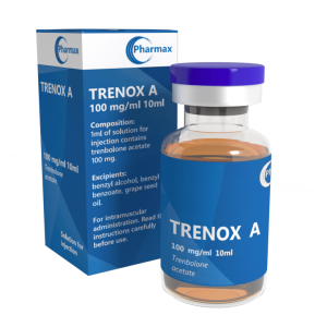 TRENOX A - Trenbolone Acetate 100mg/ml - 10ml vial - PHARMAX - Imagem 1