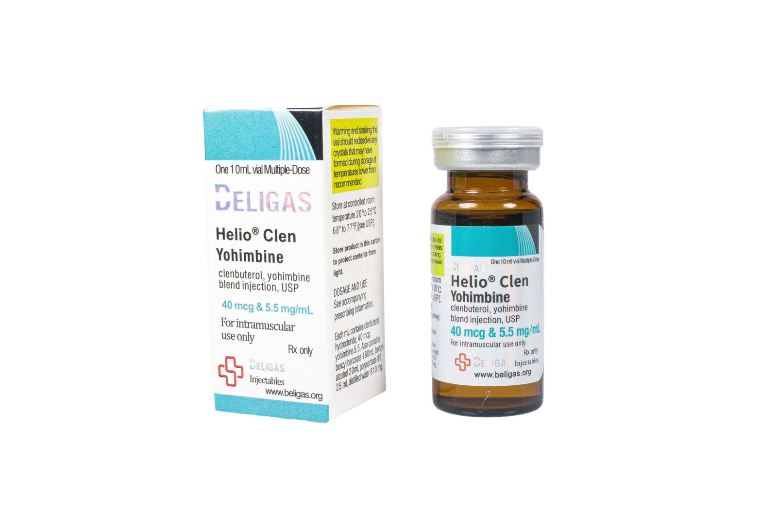 Helio Clen 40mcg Yohimbine 5 5mg Ml Beligas Top Steroids Online