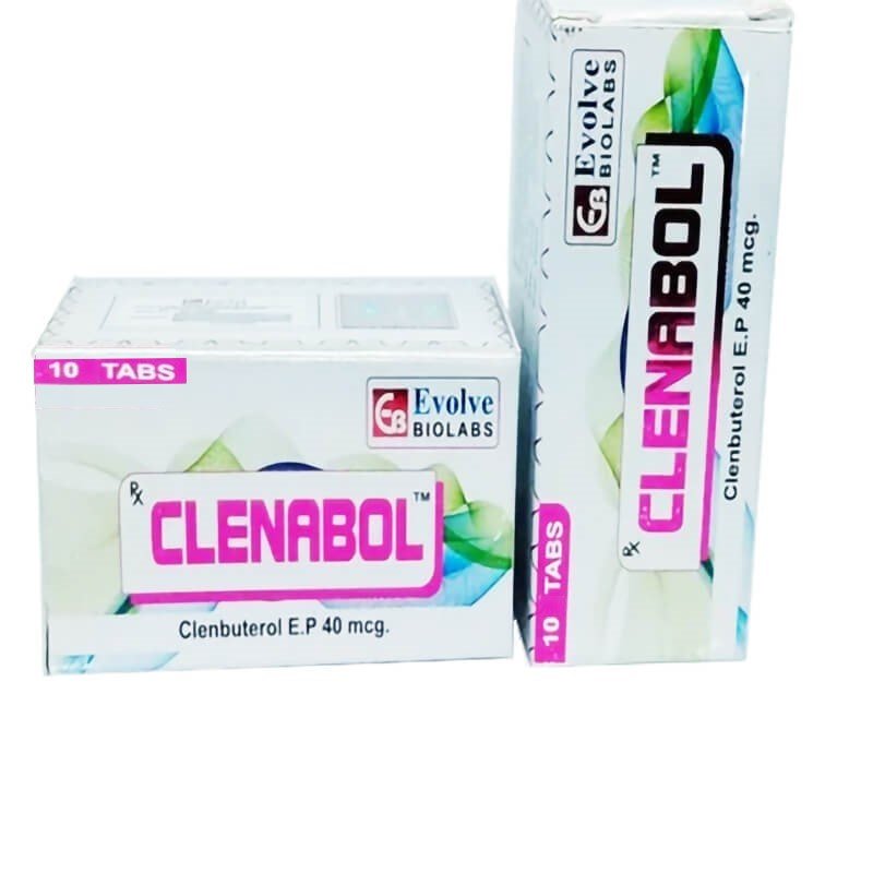 Clebuterol 40mcg (10 pills) – Evolve Biolabs