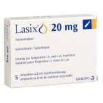 Furosemida – Lasix 20 Mg 5 Amp. - Sanofi Aventis