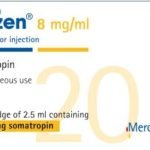 Somatropin – Saizen 20 mg 2,5 ml. Wagen. – Merk