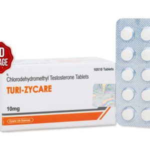 TURI-ZYCARE - 4-Chlorodehydromethyl Testosterone 10mg - Imagem 1